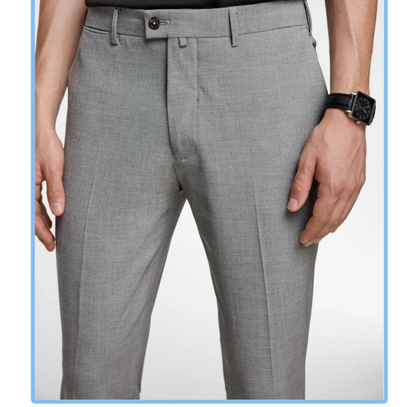 ZaraMan Plain Formal Trourser - Picture 2 of 7